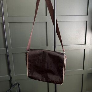 Ben Sherman Leather Messenger Laptop Bag